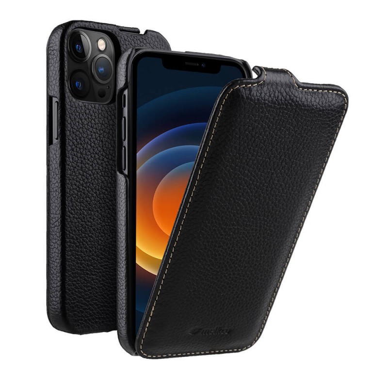 Classic Flip Leather Anti-drop Phone Case with Full Protection and Anti-fingerprint Features